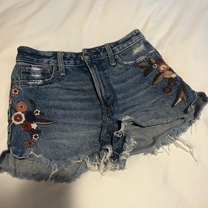 Abercrombie jean shorts